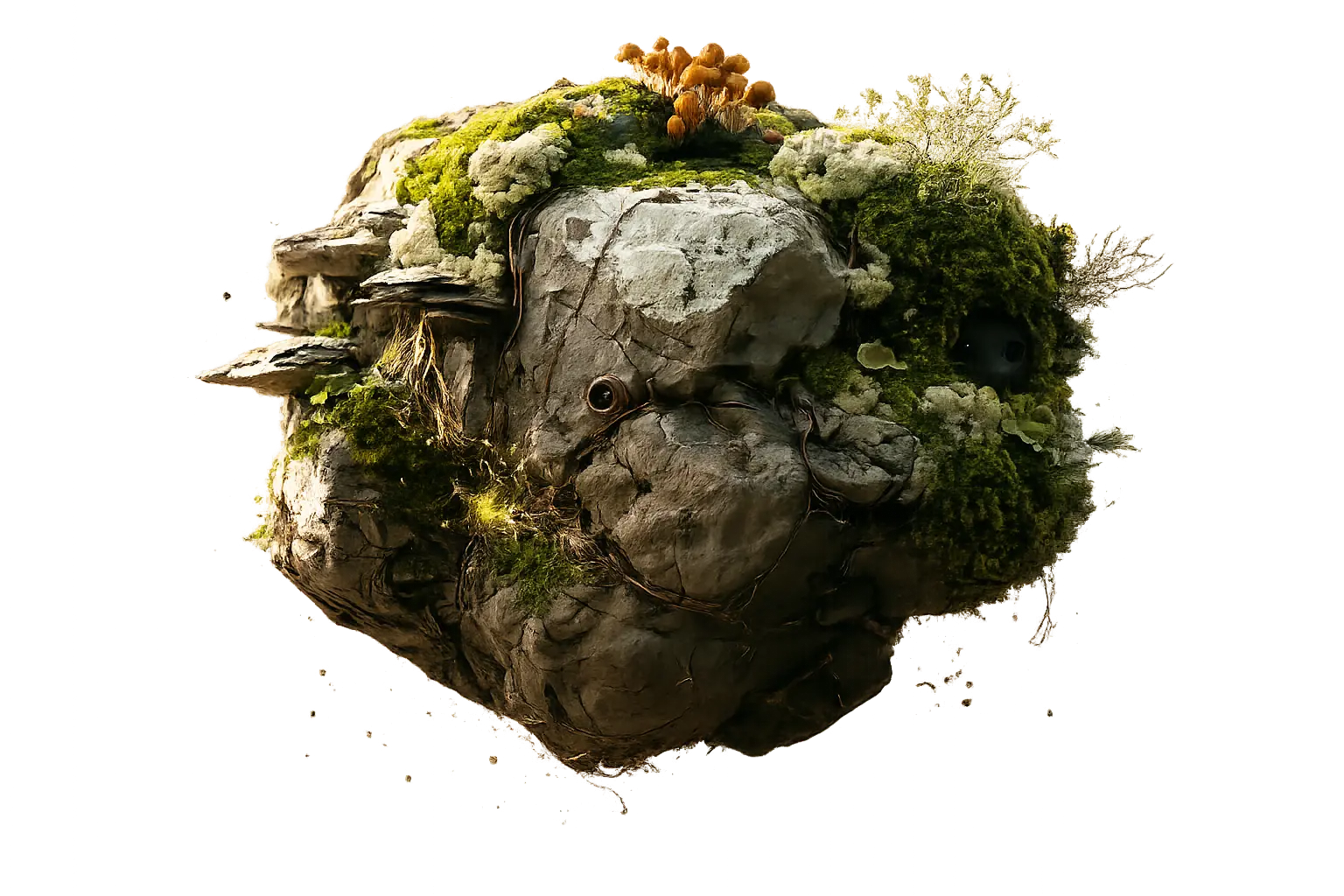 the øperator, as a living rock